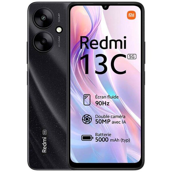 Xiaomi Redmi 13C 5G 4GB/128GB Starry Black