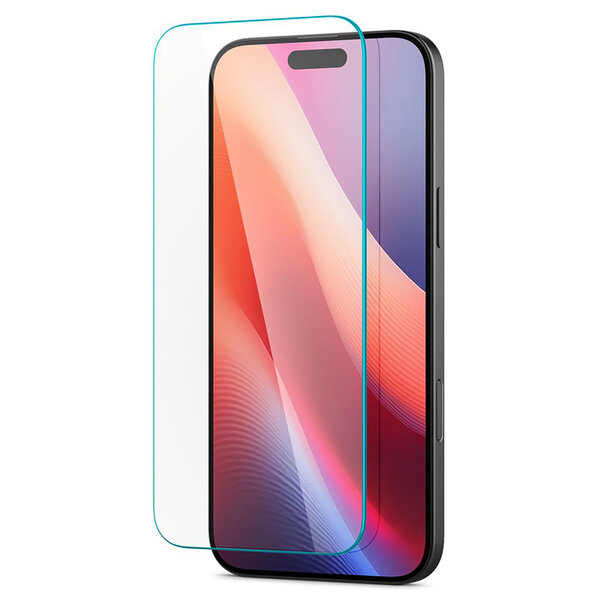 Spigen - GLAStR Slim Screenprotector voor Apple iPhone 16 / 15 - Transparent