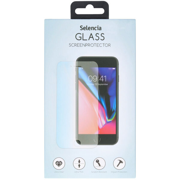 Selencia - Tempered Glass Screenprotector voor Motorola Edge 30 Neo - Transparent