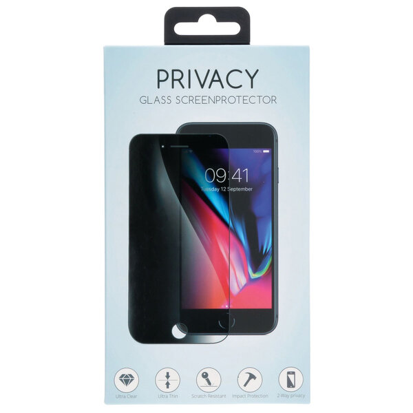 Selencia - Tempered Glass Privacy Screenprotector voor Samsung Galaxy S21 FE - Transparent
