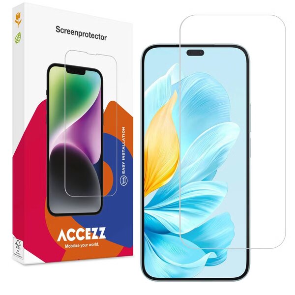 Accezz - Tempered Glass Screenprotector voor Honor 200 Lite - Transparent