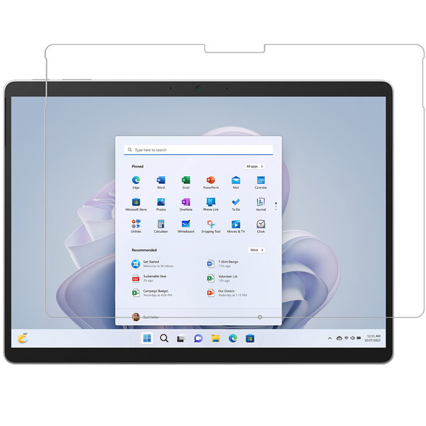 Accezz - Premium glass Screenprotector voor Microsoft Surface Pro 9 / Pro 10 / Pro 11 - Transparent