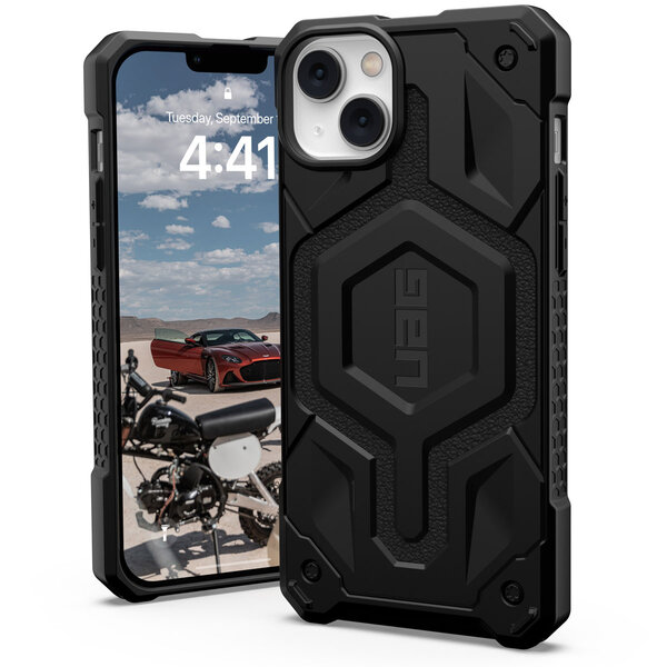 UAG - Monarch Backcover MagSafe voor Apple iPhone 14 Plus - Black