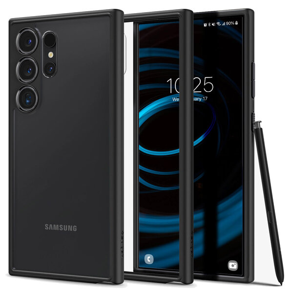Spigen - Ultra Hybrid Backcover voor Samsung Galaxy S24 Ultra - Matte Black