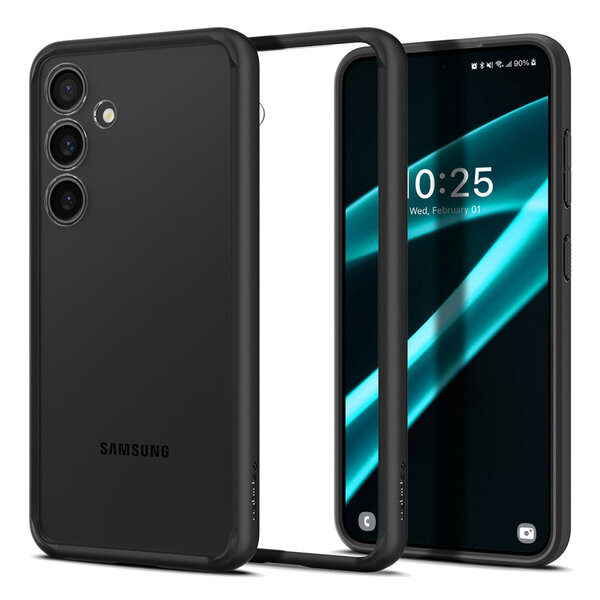 Spigen - Ultra Hybrid Backcover voor Samsung Galaxy S24 Plus - Matte Black