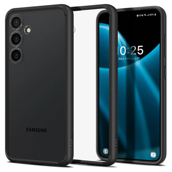 Spigen - Ultra Hybrid Backcover voor Samsung Galaxy S24 - Matte Black