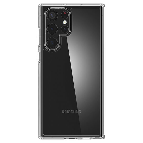 Spigen - Ultra Hybrid Backcover voor Samsung Galaxy S22 Ultra - Transparent