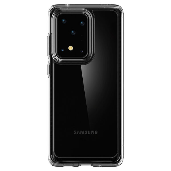 Spigen - Ultra Hybrid Backcover voor Samsung Galaxy S20 Ultra - Crystal Clear