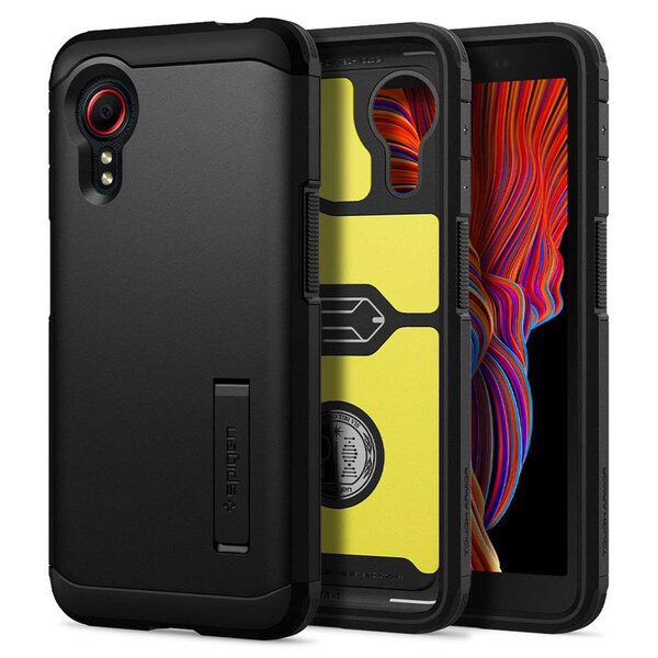 Spigen - Tough Armor Backcover voor Samsung Galaxy Xcover 5 - Black