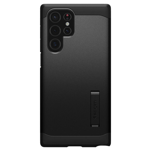 Spigen - Tough Armor Backcover voor Samsung Galaxy S22 Ultra - Black