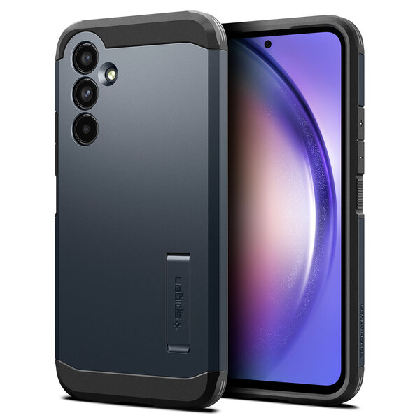 Spigen - Tough Armor Backcover voor Samsung Galaxy A54 (5G) - Metal Slate