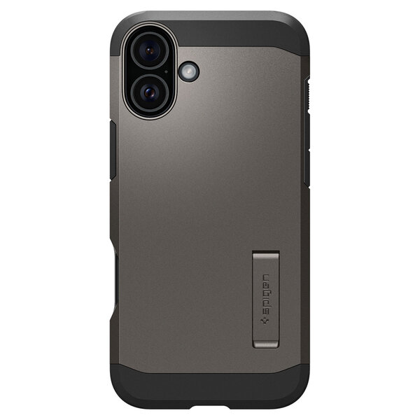 Spigen - Tough Armor Backcover MagSafe voor Apple iPhone 16 Plus - Gunmetal