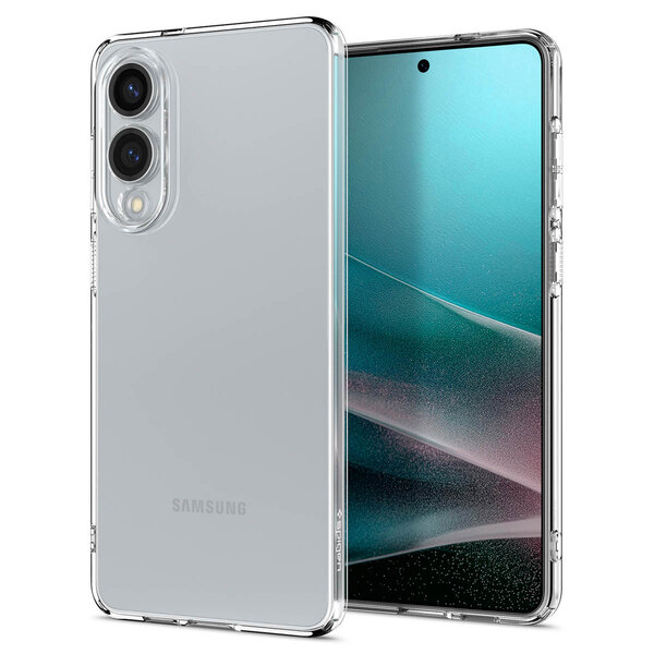 Spigen - Liquid Crystal Backcover voor Samsung Galaxy S25 Edge - Crystal Clear