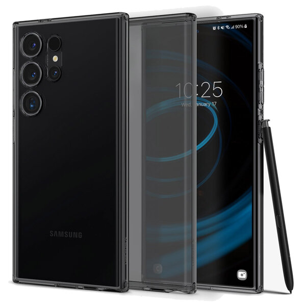 Spigen - Liquid Crystal Backcover voor Samsung Galaxy S24 Ultra - Space Crystal