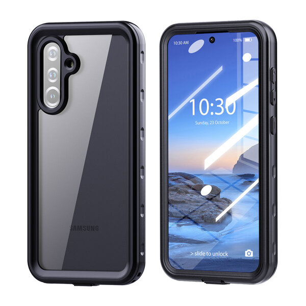 Redpepper - Dot Plus Waterproof Backcover voor Samsung Galaxy A36 - Black