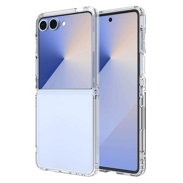 Accezz - Xtreme Impact Backcover voor Samsung Galaxy Z Flip 7 - Transparent