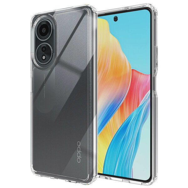 Accezz - Xtreme Impact Backcover voor OPPO A58 - Transparent