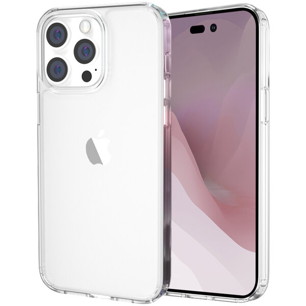Accezz - Xtreme Impact Backcover voor Apple iPhone 14 Pro - Transparent