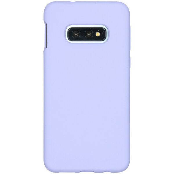 Accezz - Liquid Silicone Backcover voor Samsung Galaxy S10e - Purple