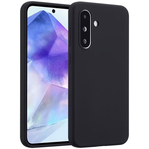 Accezz - Liquid Silicone Backcover voor Samsung Galaxy A36 / A56 - Black