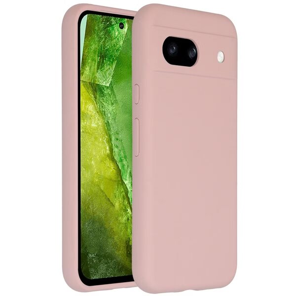 Accezz - Liquid Silicone Backcover voor Google Pixel 8a - Pink