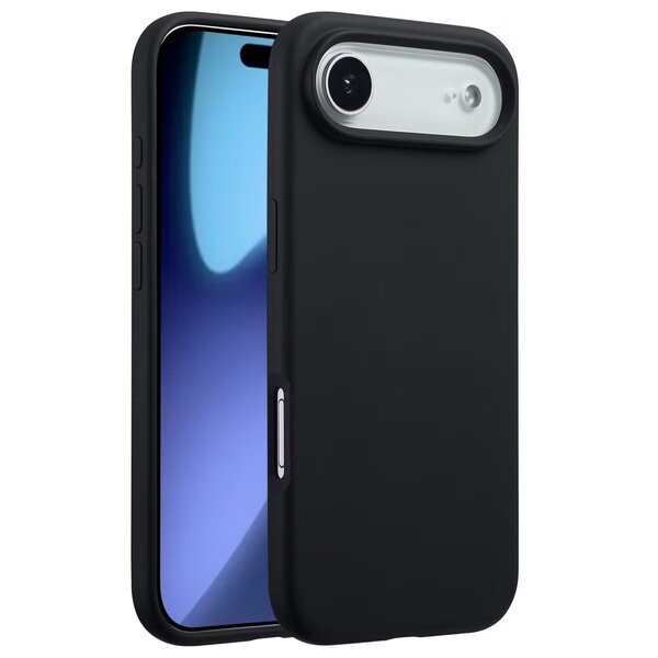 Accezz - Liquid Silicone Backcover met MagSafe voor Apple iPhone Air - Black
