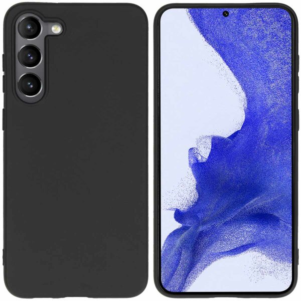 Accezz - Color Backcover voor Samsung Galaxy S23 Plus - Black