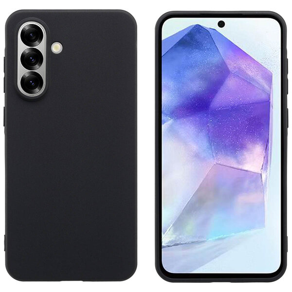 Accezz - Color Backcover voor Samsung Galaxy A36 - Black