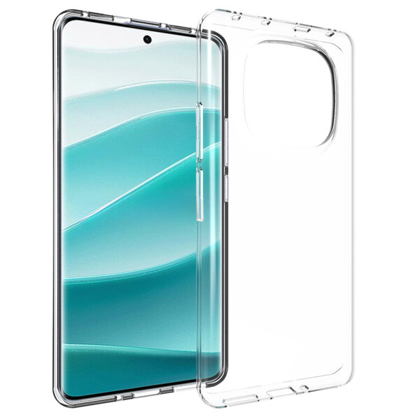 Accezz - Backcover voor Xiaomi Redmi Note 14 Pro (5G) - Transparent