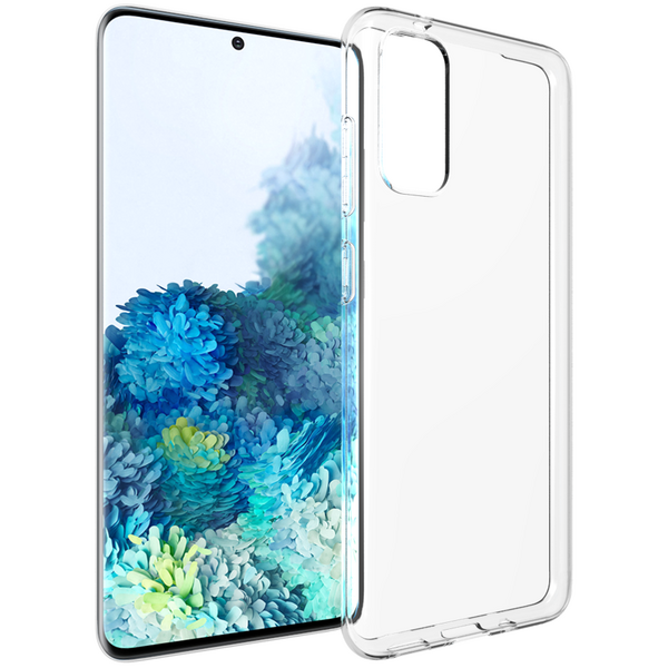 Accezz - Backcover voor Samsung Galaxy S20 Plus - Transparent