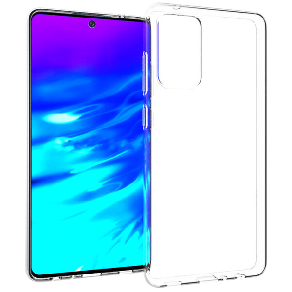 Accezz - Backcover voor Samsung Galaxy A72 - Transparent