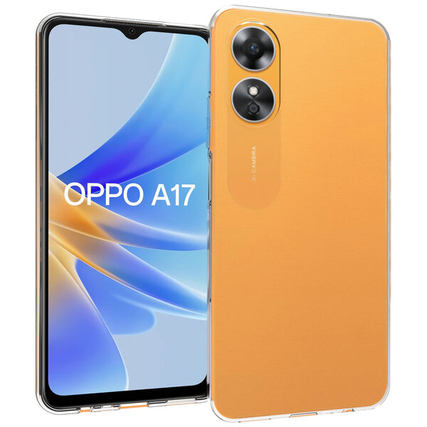 Accezz - Backcover voor OPPO A17 - Transparent