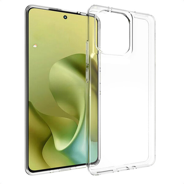 Accezz - Backcover voor Motorola Moto G86 Power - Transparent