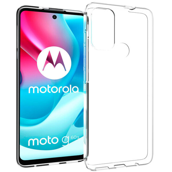 Accezz - Backcover voor Motorola Moto G60s - Transparent