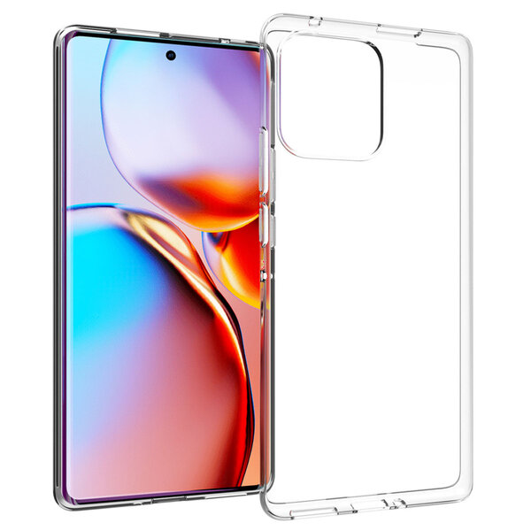 Accezz - Backcover voor Motorola Edge 40 Pro - Transparent
