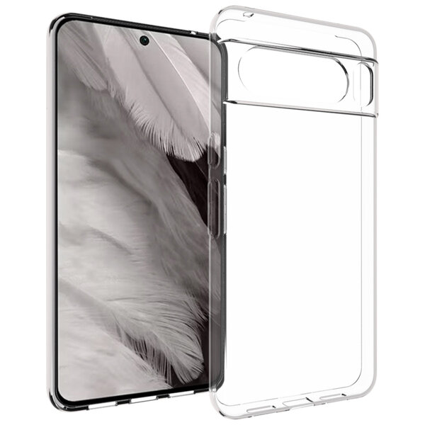 Accezz - Backcover voor Google Pixel 8 Pro - Transparent