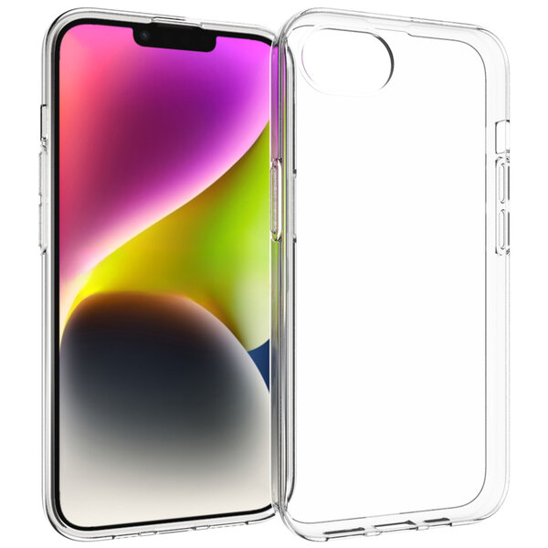 Accezz - Backcover voor Apple iPhone 16e - Transparent