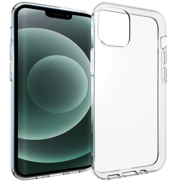 Accezz - Backcover voor Apple iPhone 13 Mini - Transparent