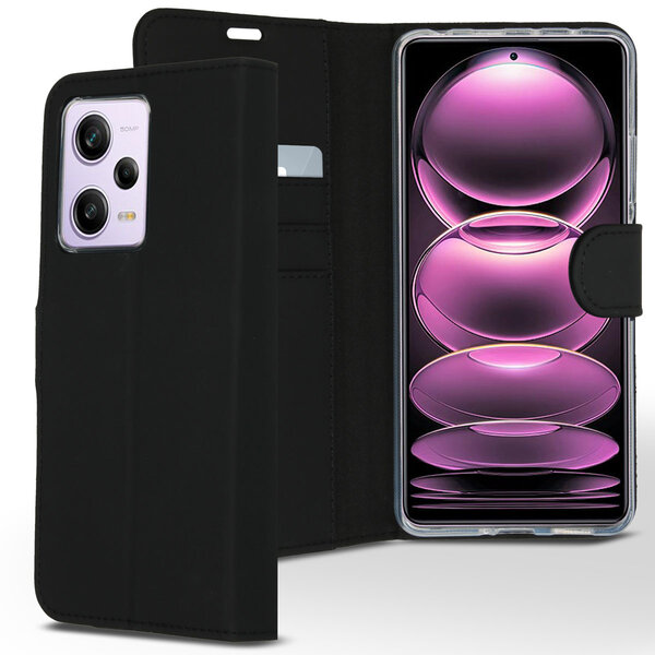 Accezz - Wallet Softcase Bookcase voor Xiaomi Redmi Note 12 Pro / POCO X5 Pro 5G - Black