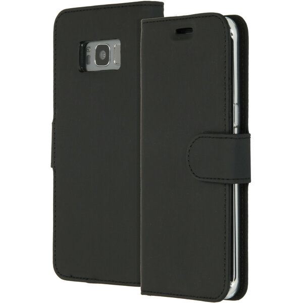 Accezz - Wallet Softcase Bookcase voor Samsung Galaxy S8 - Black