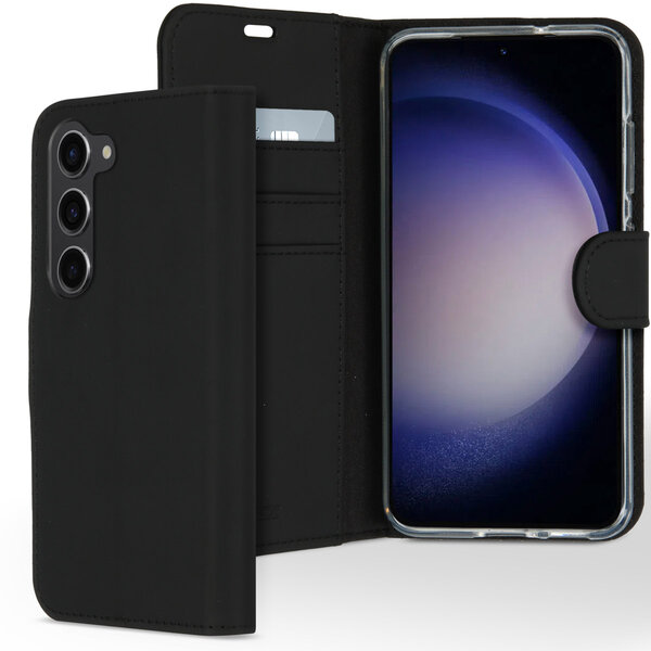 Accezz - Wallet Softcase Bookcase voor Samsung Galaxy S23 - Black