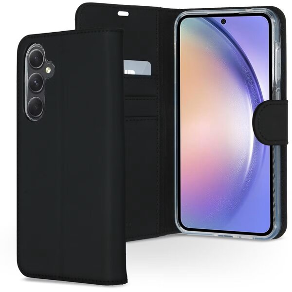 Accezz - Wallet Softcase Bookcase voor Samsung Galaxy A55 - Black