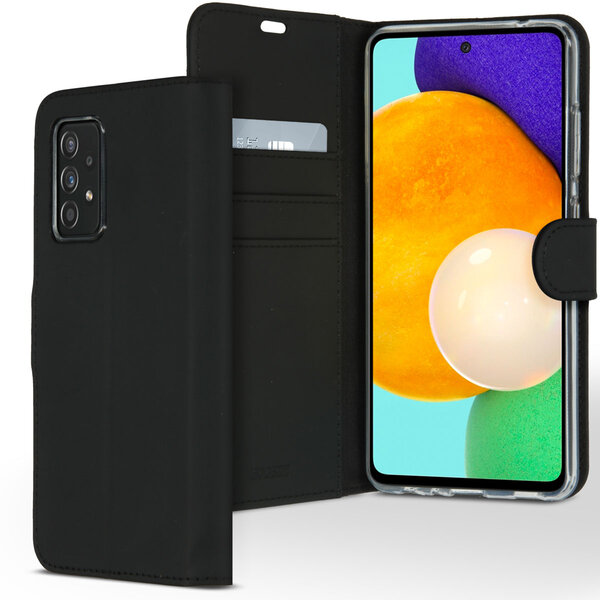 Accezz - Wallet Softcase Bookcase voor Samsung Galaxy A52(s) (5G/4G) - Black