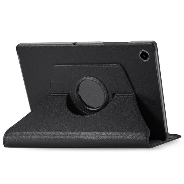 Accezz - 360&deg; draaibare Bookcase voor Samsung Galaxy Tab A8 - Black