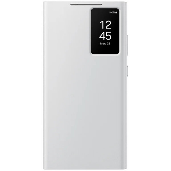 Samsung - Originele S View Cover voor Samsung Galaxy S24 Ultra - White