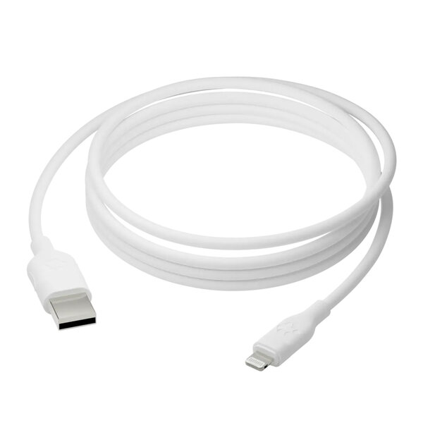 dbramante1928 - re-charge - Oplaadkabel - USB-A naar Lightning - 2,5 m - White