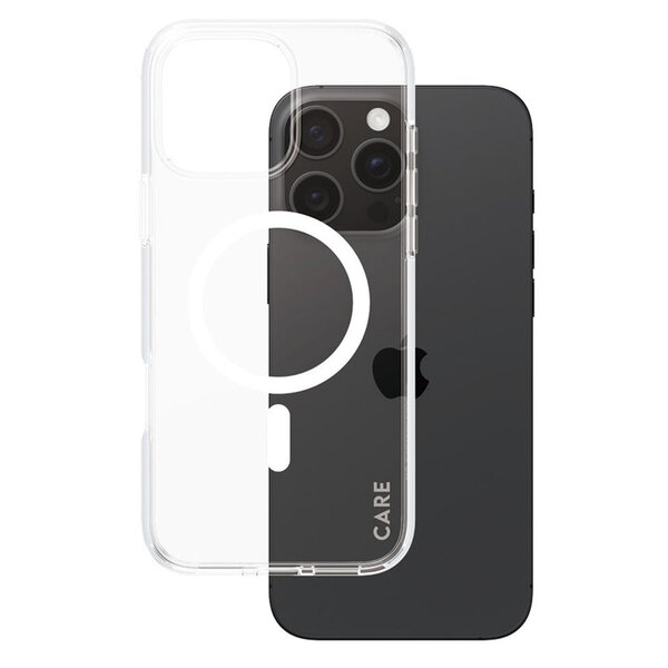 CARE by PanzerGlass - Urban Combat Case MagSafe voor Apple iPhone 16 Pro Max - White