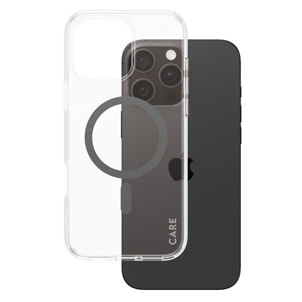 CARE by PanzerGlass - Urban Combat Case MagSafe voor Apple iPhone 16 Pro Max - Black