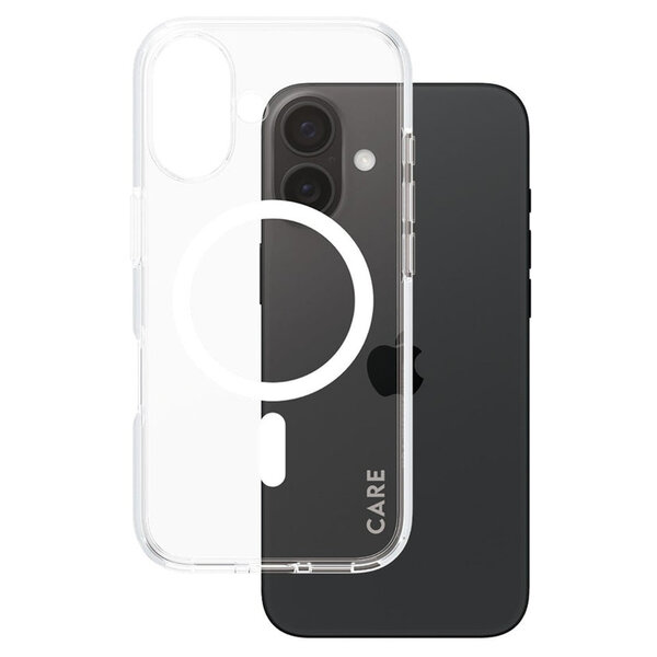 CARE by PanzerGlass - Urban Combat Case MagSafe voor Apple iPhone 16 - White