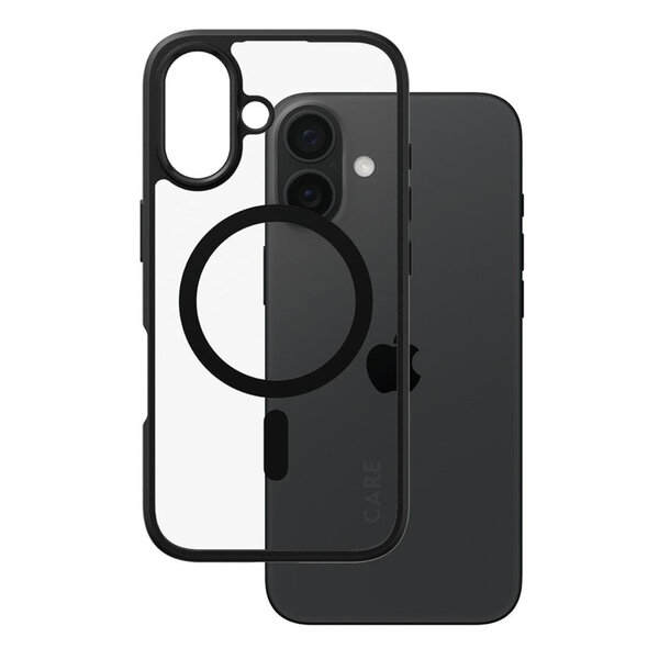 CARE by PanzerGlass - Urban Combat Case MagSafe voor Apple iPhone 16 - Urban Combat Black